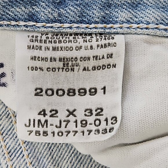 Lee Men's 100% Cotton Regular Fit Straight Leg Heavyweight Jean 42x32 NWTs Denim - Picture 16 of 16